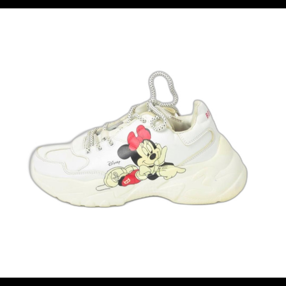 MLB & Disney Collaboration Boston Red Sox's Minni Mouse Chunky Sneaker Size 6.5 - Picture 1 of 9